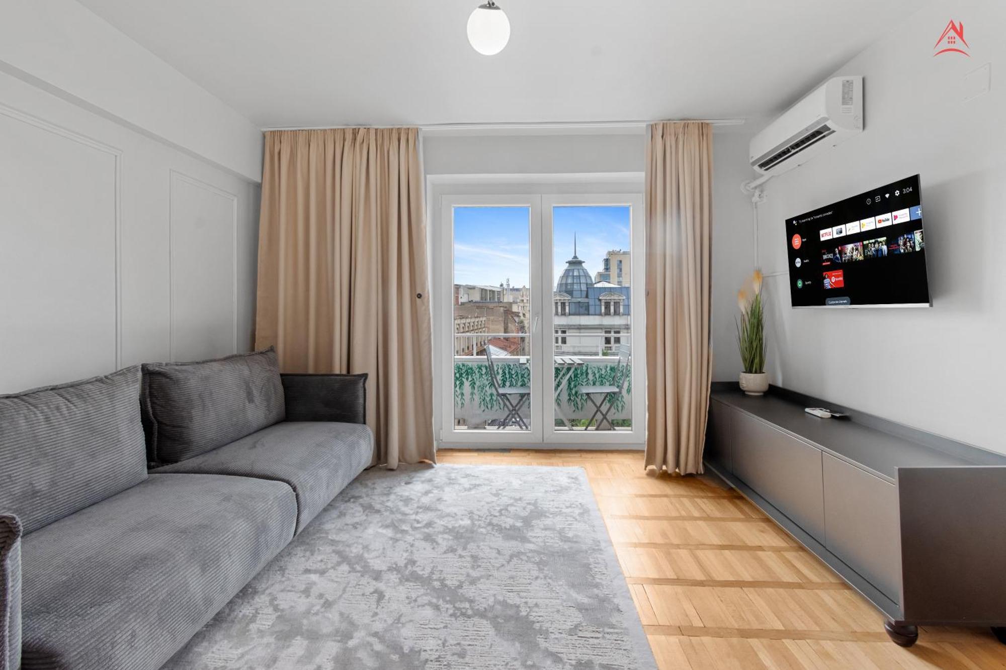 Beautique Panoramic View On People Palace Appartamento Bucarest